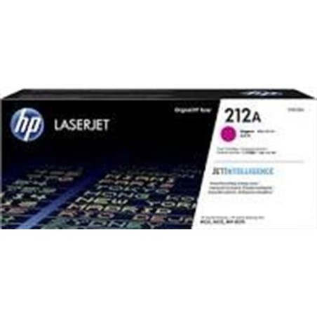 TONER ORIGINALE HP 212A W2123A MAGENTA COLOR LASERJET M554DN M555X