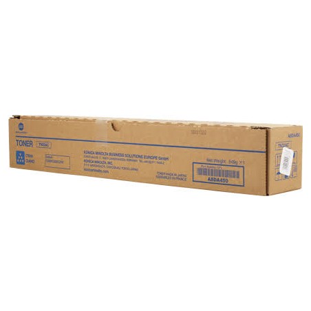 TONER ORIGINALE KONICA MINOLTA BIZHUB C208 C308 C368 TN324C TN-324C CIANO