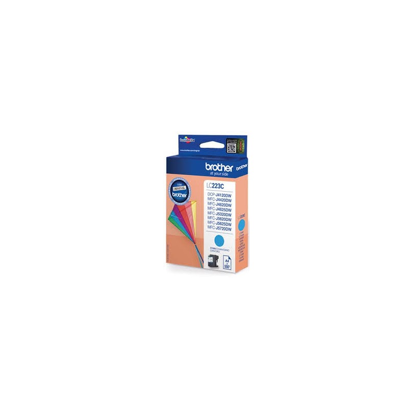 CARTUCCIA ORIGINALE BROTHER LC-223 CIANO LC223C MFC-J 4420DW