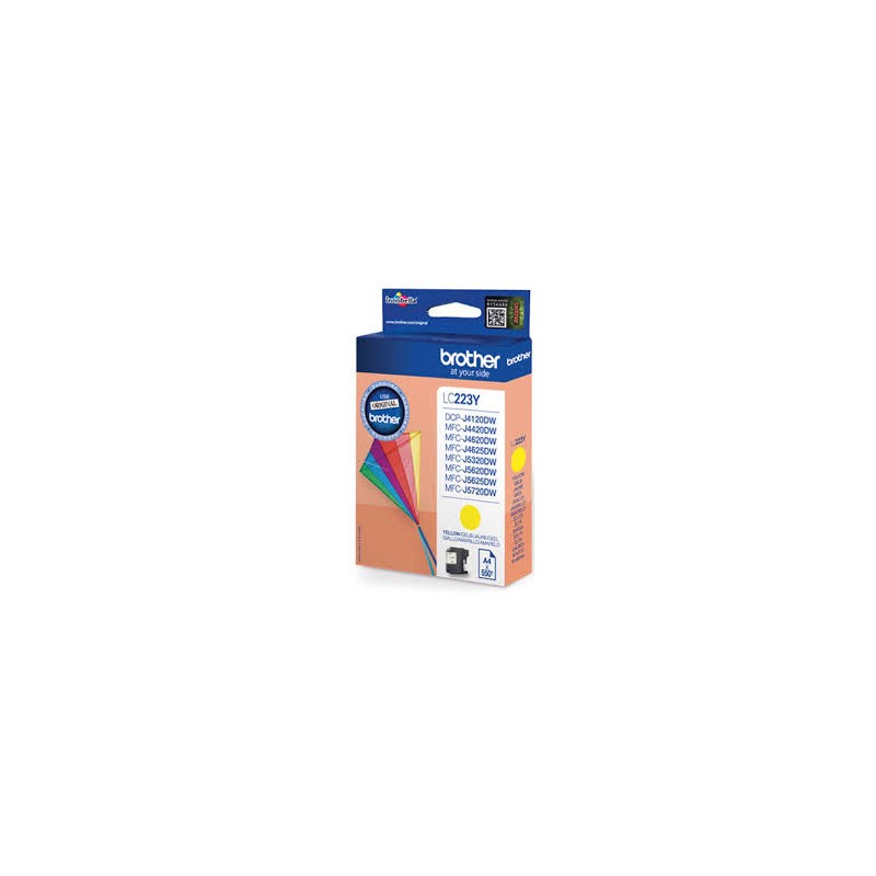CARTUCCIA ORIGINALE BROTHER LC-223 GIALLO LC223Y MFC-J 4420DW