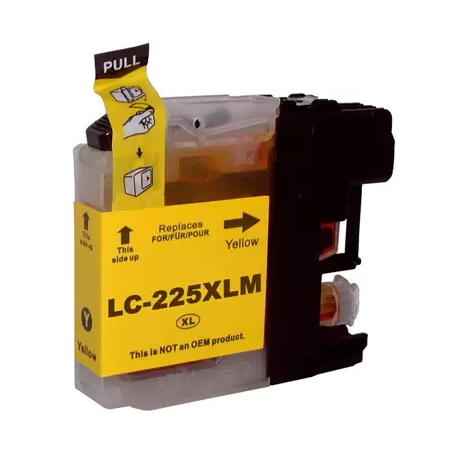 CARTUCCIA COMPATIBILE BROTHER LC-225XL LC225XL GIALLO MFC-J 4420DW