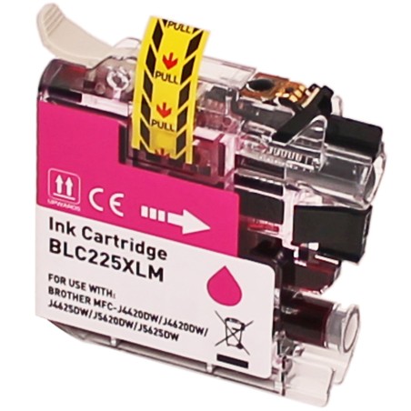 CARTUCCIA COMPATIBILE BROTHER LC-225 XL MAGENTA LC225 XL MFC-J4420DW