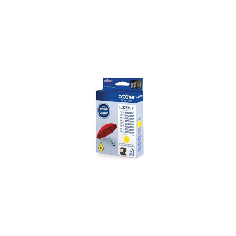 CARTUCCIA ORIGINALE BROTHER LC-225XL LC225 XL GIALLO MFC-J 4420DW