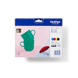 MULTIPACK CARTUCCIA ORIGINALE BROTHER LC-227XL NERO LC-225XL CYM LC227XLVALBP MFC-J 4420DW