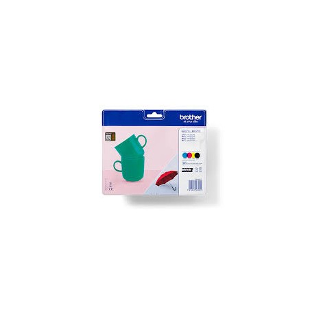 MULTIPACK CARTUCCIA ORIGINALE BROTHER LC-229XL NERO LC-225XL CYM LC229XLVALBP MFC-J 4420DW