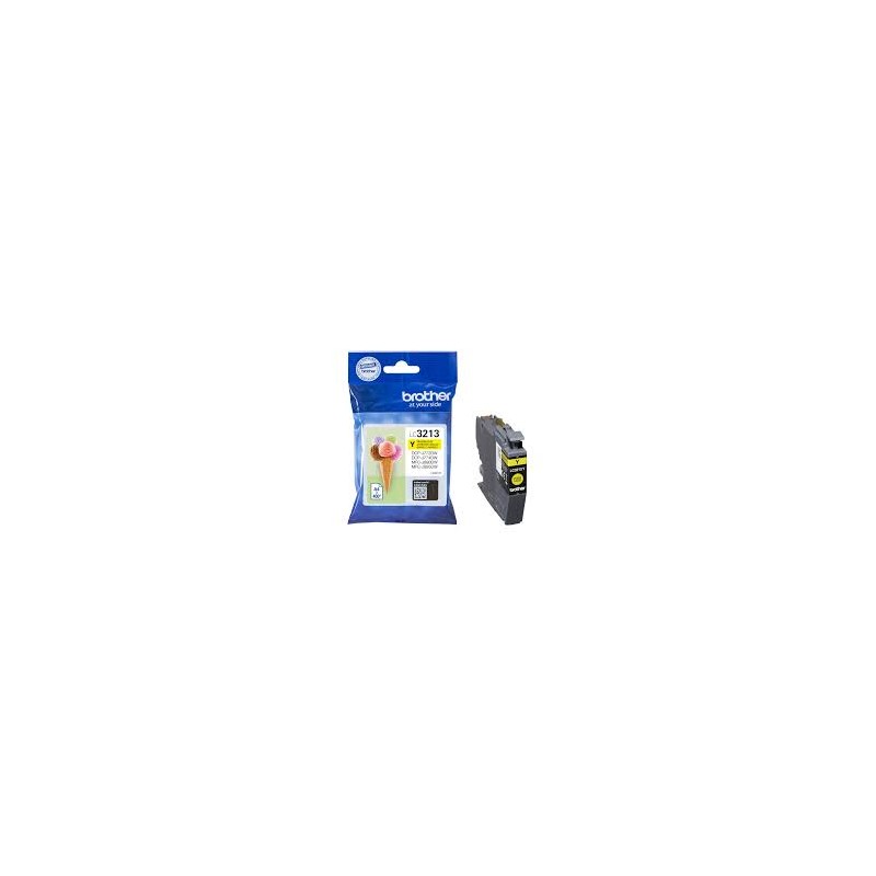 CARTUCCIA ORIGINALE BROTHER GIALLO DCP-J572DW LC3213Y LC 3213Y DCP-J774DW MFC-J890DW MFC-J895DW