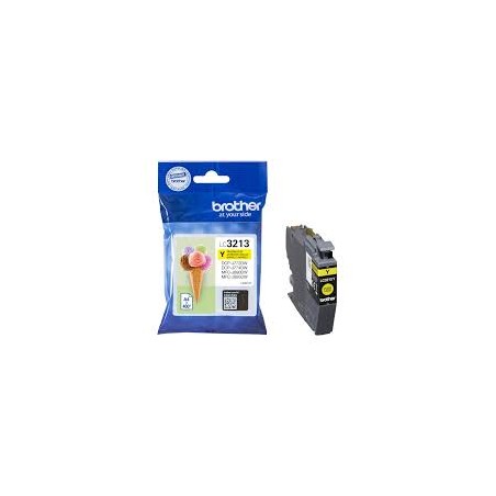 CARTUCCIA ORIGINALE BROTHER GIALLO DCP-J572DW LC3213Y LC 3213Y DCP-J774DW MFC-J890DW MFC-J895DW