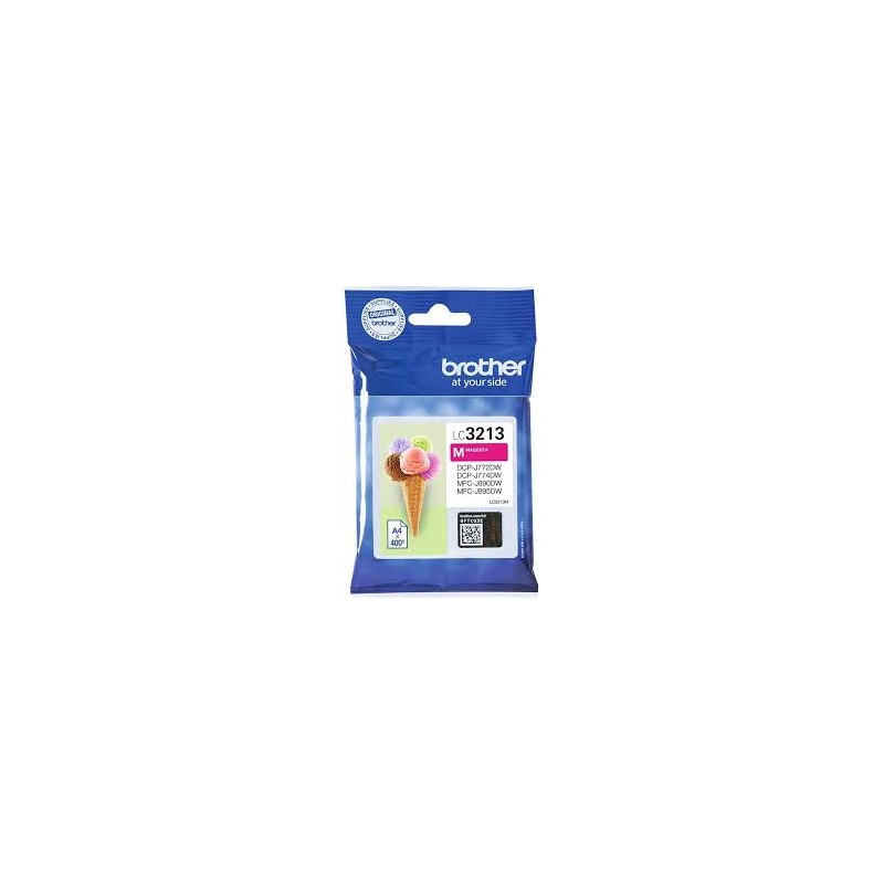 CARTUCCIA ORIGINALE BROTHER MAGENTA LC3213M LC 3213M DCP-J772DW DCP-J774DW MFC-J890DW MFC-J895DW