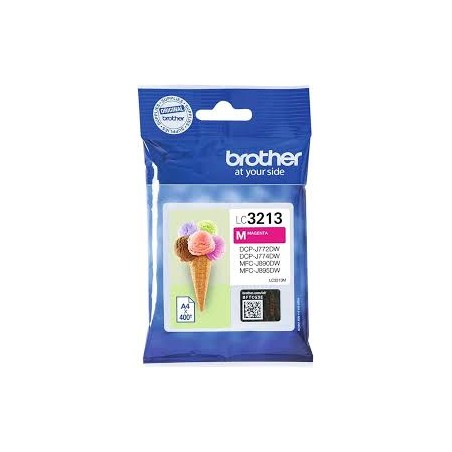 CARTUCCIA ORIGINALE BROTHER MAGENTA LC3213M LC 3213M DCP-J772DW DCP-J774DW MFC-J890DW MFC-J895DW