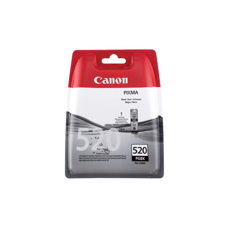 CARTUCCIA ORIGINALE CANON IP3600 PGI520BK PGI-520BK MP540 NERO 2932B001