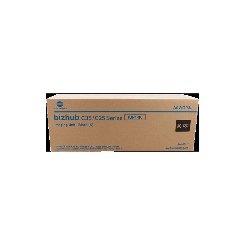 GRUPPO TAMBURO ORIGINALE KONICA MINOLTA BIZHUB C35 C25 NERO A0WG03J IUP-14K DEVELOP A0WG13J