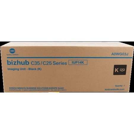 GRUPPO TAMBURO ORIGINALE KONICA MINOLTA BIZHUB C35 C25 NERO A0WG03J IUP-14K DEVELOP A0WG13J