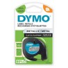 NASTRO ETICHETTE ORIGINALE DYMO LetraTag S0721730 D1 91208 Larghezza 12 mm x 4 metri