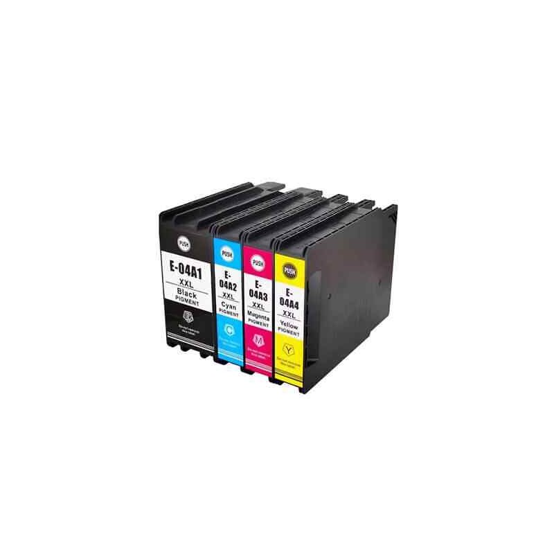 CARTUCCIA COMPATIBILE PIGMENTATO EPSON T04A3 C13T04B340 C13T04A34N MAGENTA Workforce Pro C8190