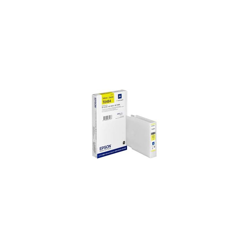CARTUCCIA ORIGINALE PIGMENTATO EPSON T04B4 C13T04B440 C13T04B44N GIALLO Workforce Pro C8190
