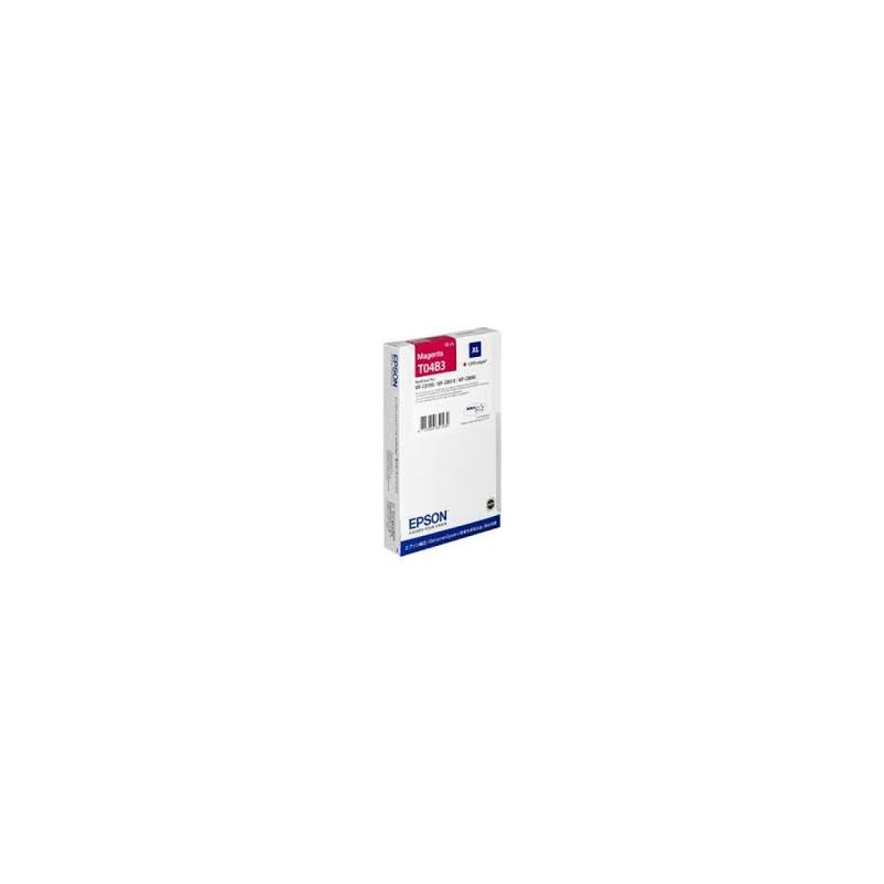 CARTUCCIA ORIGINALE PIGMENTATO EPSON T04B3 C13T04B340 C13T04B34N MAGENTA Workforce Pro C8190