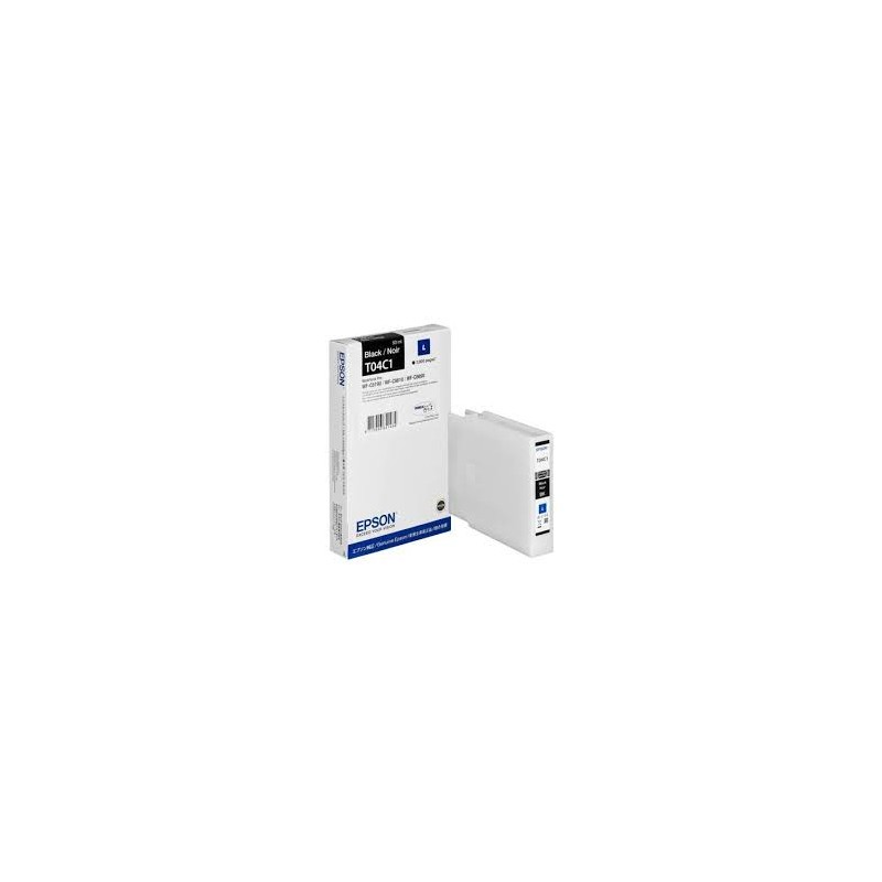 CARTUCCIA ORIGINALE PIGMENTATO EPSON T04C1 C13T04C140 C13T04C14N NERO Workforce Pro C8190
