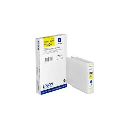 CARTUCCIA ORIGINALE PIGMENTATO EPSON T04C4 C13T04C440 C13T04C44N GIALLO Workforce Pro C8190
