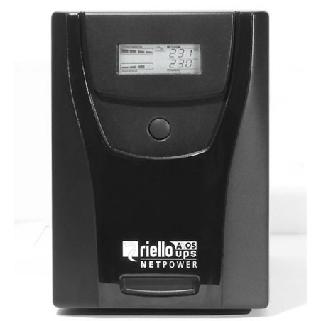 GRUPPO DI CONTINUITA' UPS RIELLO Net Power NPW1500 1500VA 900W Tecnologia Line Interactive