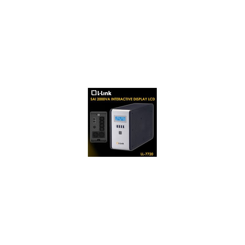 GRUPPO DI CONTINUITA' UPS L-LINK LL-7720 2000VA 1200W