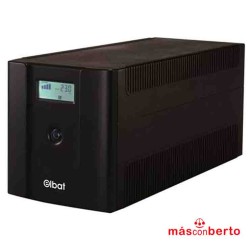 GRUPPO DI CONTINUITA' UPS ELBAT Delta EB0107 1100VA USB Display LCD