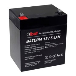 BATTERIA GRUPPO DI CONTINUITA' UPS ELBAT al piombo VRLA AGM 12V 5,4Ah