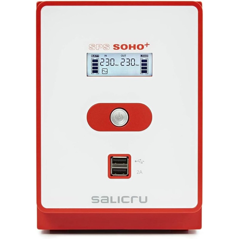 GRUPPO DI CONTINUITA' UPS Salicru SPS 1600 SOHO+ 1600VA Linea interattiva 647CA000005