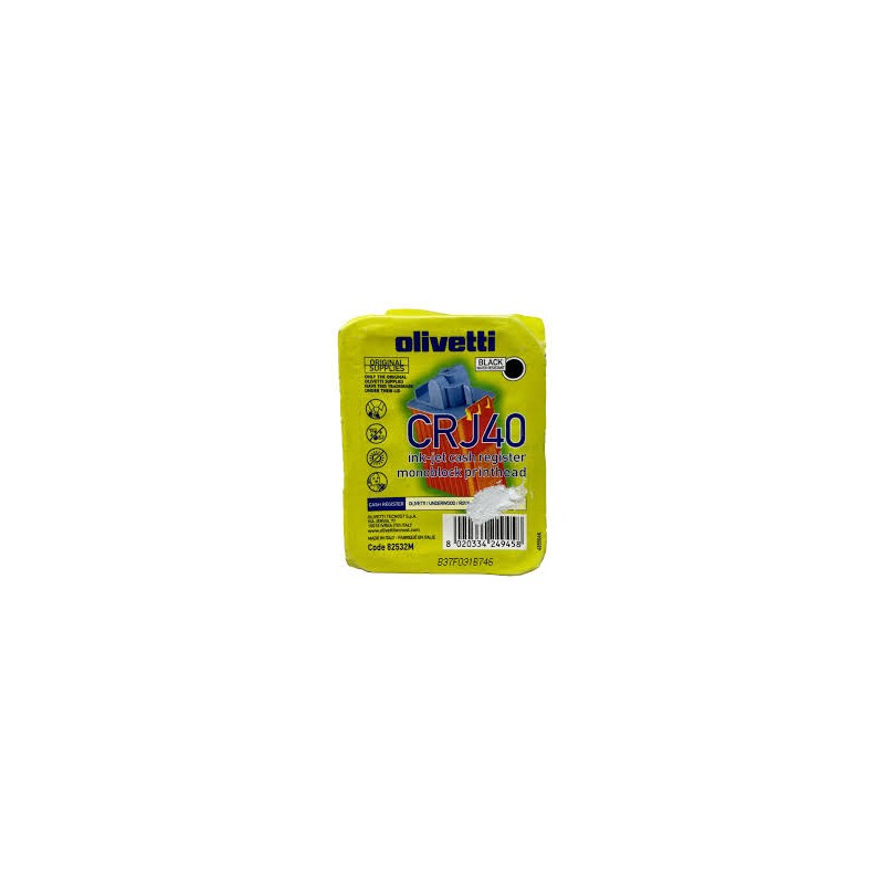 CARTUCCIA ORIGINALE OLIVETTI CFR 4050 CRJ40 82532 NERO 82532M