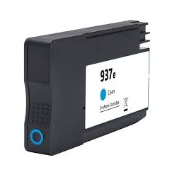 CARTUCCIA COMPATIBILE HP 937e XL CIANO 4S6W6NE 4S6W2NE OfficeJet Pro 9110b