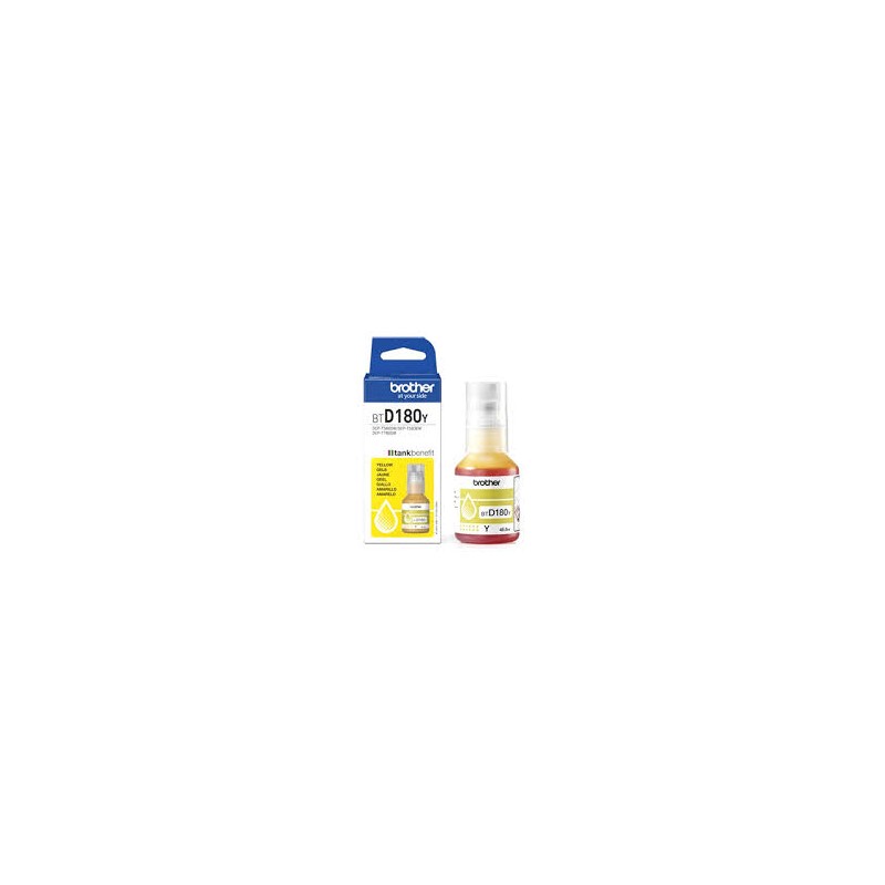 INCHIOSTRO ORIGINALE BROTHER BTD180Y GIALLO DCP T 780 DW  5K
