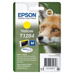 CARTUCCIA ORIGINALE EPSON C13T12844012 T1284 GIALLO BX305F