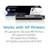 TONER ORIGINALE HP COLOR LASERJET CP1025 PRO100 M175 CE310A 126A NERO