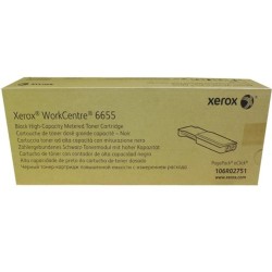 TONER ORIGINALE XEROX 106R02751 ALTA CAPACITA' WORK CENTRE 6655 NERO