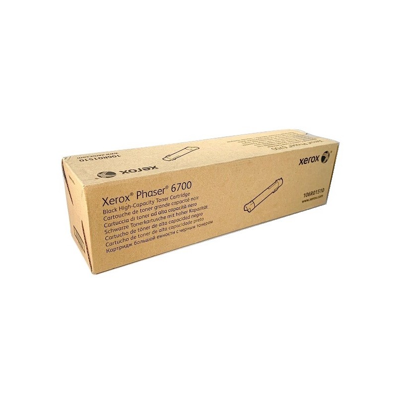TONER ORIGINALE XEROX 106R01510 PHASER 6700 NERO 18K
