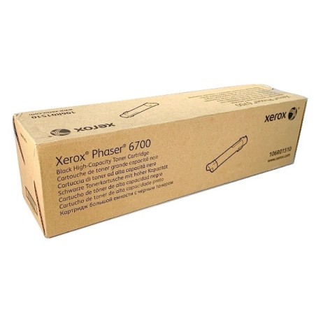 TONER ORIGINALE XEROX 106R01510 PHASER 6700 NERO 18K