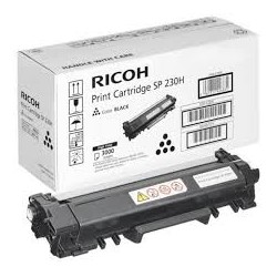 TONER ORIGINALE RICOH 408294 SP230H SP230L 3K NERO