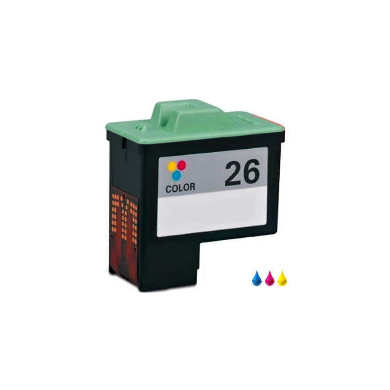 CARTUCCIA COMPATIBILE LEXMARK 010NX227E 10NX227E 10N0026E 27HC COLORE Z13 Z23 Z25