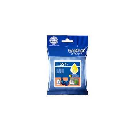 CARTUCCIA INCHIOSTRO ORIGINALE LC521Y LC-521Y GIALLO DCP J1260W