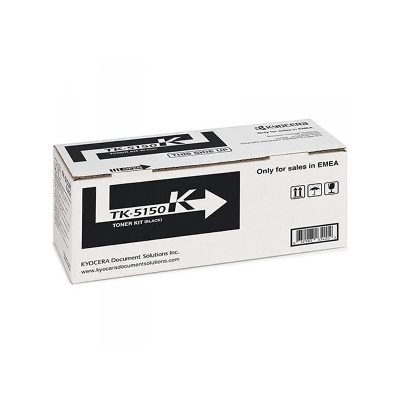 TONER ORIGINALE KYOCERA TK5150BK TK-5150K NERO 1T02NS0NL0 Ecosys P6035cdn