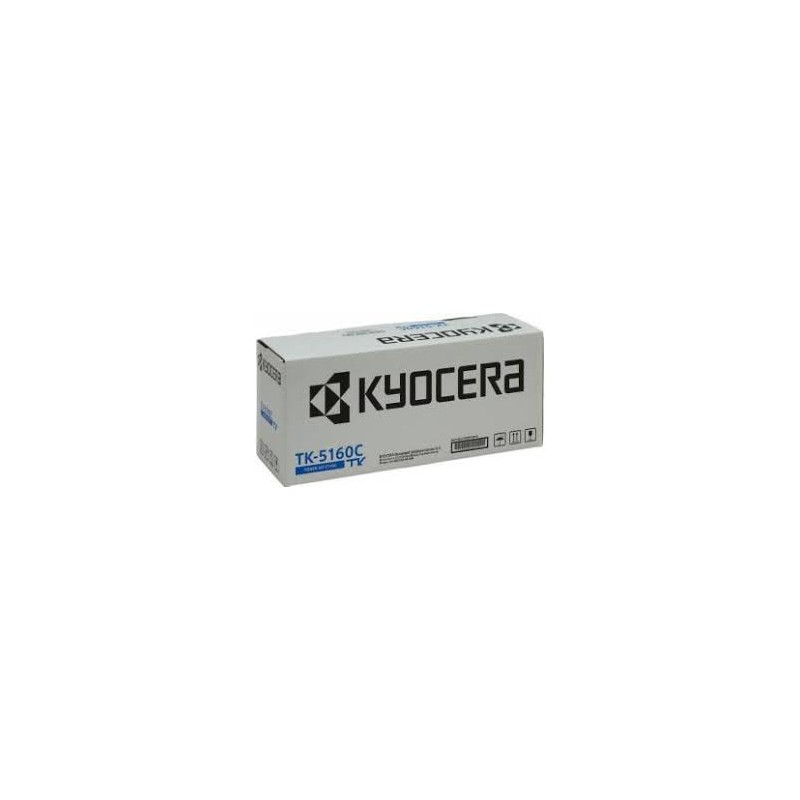TONER ORIGINALE KYOCERA 1T02NTCNL0 TK5160C TK-5160C CIANO Ecosys P7040cdn