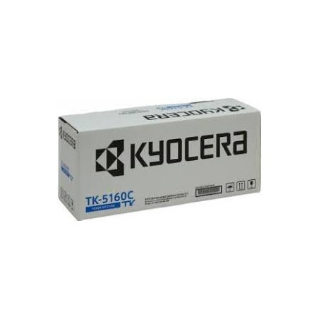 TONER ORIGINALE KYOCERA 1T02NTCNL0 TK5160C TK-5160C CIANO Ecosys P7040cdn