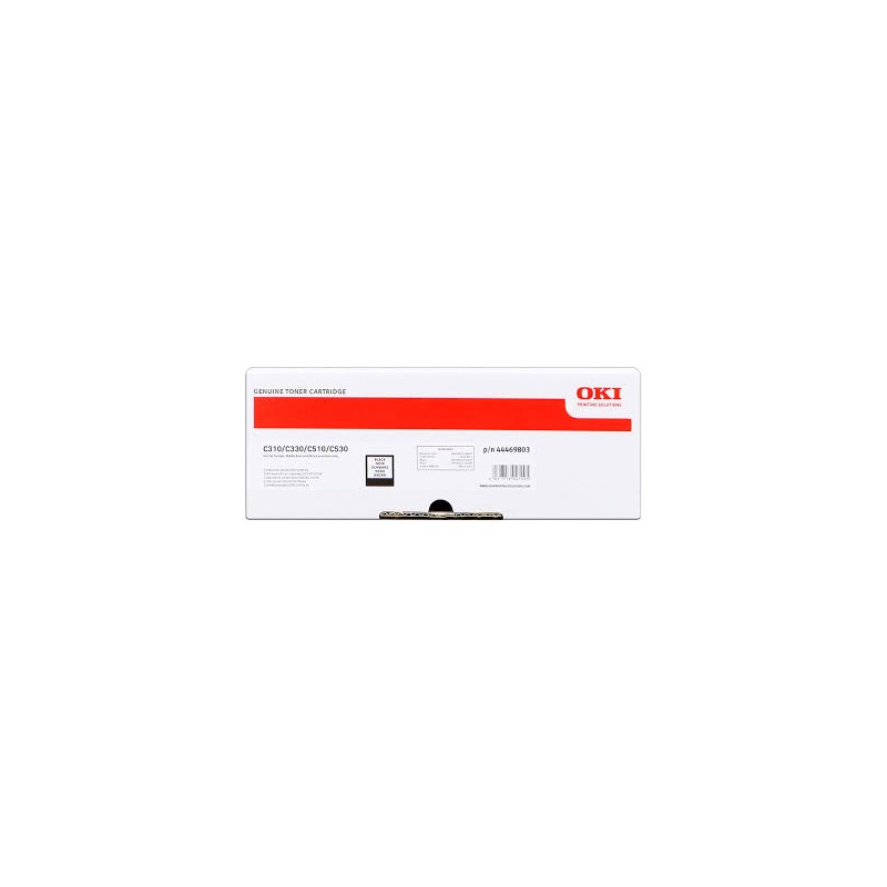 TONER ORIGINALE OKI 44469803 NERO C310 C510 MC351 MC361 3.5K
