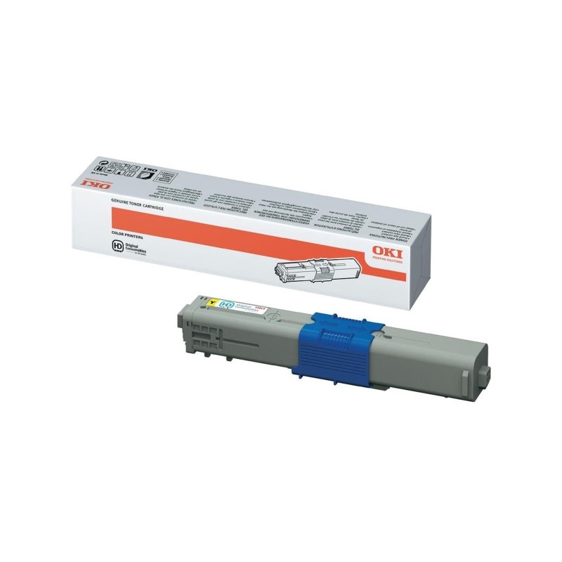 TONER ORIGINALE OKI C310 C510 MC351 MC361 GIALLO 44469704 2K