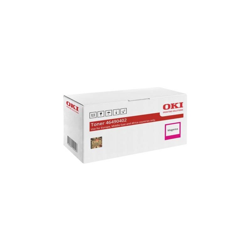 TONER ORIGINALE OKI 46490402 C532 C542 1.5K MAGENTA