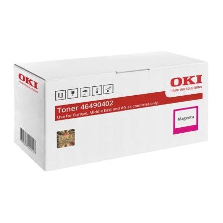 TONER ORIGINALE OKI 46490402 C532 C542 1.5K MAGENTA