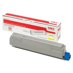 TONER ORIGINALE OKI 46490401 C532 C542 1.5K GIALLO