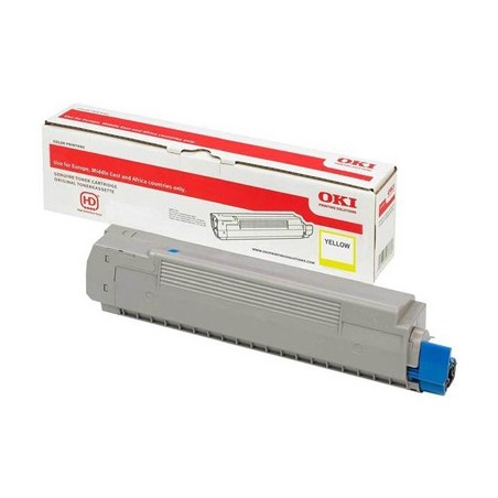 TONER ORIGINALE OKI 46490401 C532 C542 1.5K GIALLO