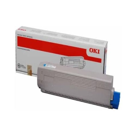 TONER ORIGINALE OKI 44844615 C822 CIANO 7.3K