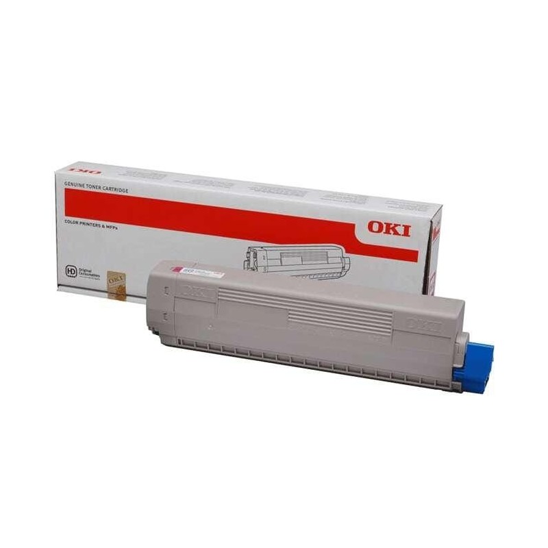 TONER ORIGINALE OKI 44844614 C822 MAGENTA 7.3K