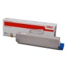 TONER ORIGINALE OKI 44844614 C822 MAGENTA 7.3K